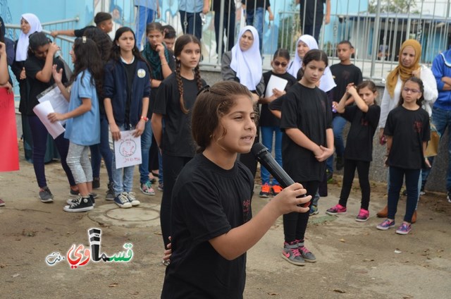  براعم جنة ابن رشد ضيوفاً على المدرسة  الثانوية الشاملة عشية الذكرى ال 59 لمجزرة كفرقاسم 